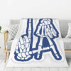 Los Angeles Dodgers Blankets - Sherpa Blanket for Gift - Soft los angeles dodgers blankets sherpa blanket for gift soft ver 33