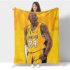 Los Angeles Lakers Blanket - Fleece Blanket for Bed - Cozy los angeles lakers blanket fleece blanket for bed cozy ver 3
