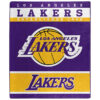 Los Angeles Lakers Blanket - Fleece Blanket for Couch - Warm (Throw Size) los angeles lakers blanket fleece blanket for couch warm throw size ver 58