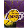 Los Angeles Lakers Blanket - Sherpa Blanket for Sofa - Soft los angeles lakers blanket sherpa blanket for sofa soft ver 30