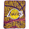 Los Angeles Lakers Blankets - Fleece Blanket for Couch - Lightweight (Queen Size) los angeles lakers blankets fleece blanket for couch lightweight queen size ver 60