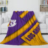Los Angeles Lakers Blankets - Sherpa Blanket for Bed - Cozy (Multiple Sizes) los angeles lakers blankets sherpa blanket for bed cozy multiple sizes ver 26