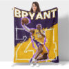 Los Angeles Lakers Blankets - Sherpa Blanket for Gift - Soft (Throw Size) los angeles lakers blankets sherpa blanket for gift soft throw size ver 38
