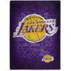 Los Angeles Lakers Blankets - Sherpa Blanket for Gift - Warm (Throw Size) los angeles lakers blankets sherpa blanket for gift warm throw size ver 53