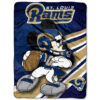 Los Angeles Rams Blanket - Fleece Blanket for Couch - Warm (Multiple Sizes) los angeles rams blanket fleece blanket for couch warm multiple sizes ver 55