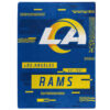 Los Angeles Rams Blanket - Sherpa Blanket for Gift - Warm los angeles rams blanket sherpa blanket for gift warm ver 73