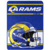 Los Angeles Rams Blanket - Sherpa Blanket for Sofa - Cozy los angeles rams blanket sherpa blanket for sofa cozy ver 67