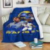 Los Angeles Rams Blanket - Sherpa Blanket for Sofa - Soft (Queen Size) los angeles rams blanket sherpa blanket for sofa soft queen size ver 9