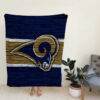 Los Angeles Rams Blankets - Fleece Blanket for Gift - Cozy los angeles rams blankets fleece blanket for gift cozy ver 38