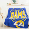 Los Angeles Rams Blankets - Fleece Blanket for Sofa - Lightweight los angeles rams blankets fleece blanket for sofa lightweight ver 22
