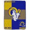 Los Angeles Rams Blankets - Fleece Blanket for Sofa - Lightweight los angeles rams blankets fleece blanket for sofa lightweight ver 53