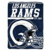 Los Angeles Rams Blankets - Sherpa Blanket for Bed - Cozy (Queen Size) los angeles rams blankets sherpa blanket for bed cozy queen size ver 15