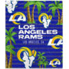 Los Angeles Rams Blankets - Sherpa Blanket for Bed - Cozy los angeles rams blankets sherpa blanket for bed cozy ver 20