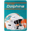 Miami Dolphins Blanket - Fleece Blanket for Sofa - Cozy miami dolphins blanket fleece blanket for sofa cozy ver 41