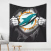 Miami Dolphins Blanket - Sherpa Blanket for Bed - Cozy miami dolphins blanket sherpa blanket for bed cozy ver 113