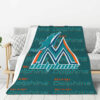 Miami Dolphins Blankets - Fleece Blanket for Bed - Warm (Multiple Sizes) miami dolphins blankets fleece blanket for bed warm multiple sizes ver 22