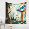 Miami Dolphins Blankets - Fleece Blanket for Couch - Cozy miami dolphins blankets fleece blanket for couch cozy ver 58