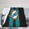 Miami Dolphins Blankets - Sherpa Blanket for Gift - Soft miami dolphins blankets sherpa blanket for gift soft ver 117