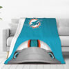 Miami Dolphins Blankets - Sherpa Blanket for Sofa - Soft miami dolphins blankets sherpa blanket for sofa soft ver 82