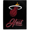 Miami Heat Blanket - Fleece Blanket for Bed - Cozy (Throw Size) miami heat blanket fleece blanket for bed cozy throw size ver 8