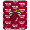 Miami Heat Blanket - Fleece Blanket for Bed - Warm (Queen Size) miami heat blanket fleece blanket for bed warm queen size ver 6