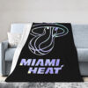 Miami Heat Blanket - Sherpa Blanket for Bed - Warm miami heat blanket sherpa blanket for bed warm ver 10