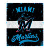 Miami Marlins Blankets - Fleece Blanket for Couch - Warm (Queen Size) miami marlins blankets fleece blanket for couch warm queen size ver 26