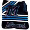 Miami Marlins Blankets - Fleece Blanket for Sofa - Warm miami marlins blankets fleece blanket for sofa warm ver 36