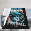 Miami Marlins Blankets - Sherpa Blanket for Bed - Soft miami marlins blankets sherpa blanket for bed soft ver 35