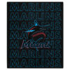 Miami Marlins Blankets - Sherpa Blanket for Gift - Lightweight (Throw Size) miami marlins blankets sherpa blanket for gift lightweight throw size ver 57