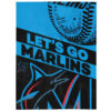 Miami Marlins Blankets - Sherpa Blanket for Gift - Warm miami marlins blankets sherpa blanket for gift warm ver 47
