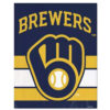 Milwaukee Brewers Blanket - Fleece Blanket for Sofa - Soft milwaukee brewers blanket fleece blanket for sofa soft ver 39