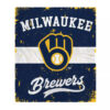 Milwaukee Brewers Blanket - Sherpa Blanket for Couch - Cozy (Queen Size) milwaukee brewers blanket sherpa blanket for couch cozy queen size ver 4