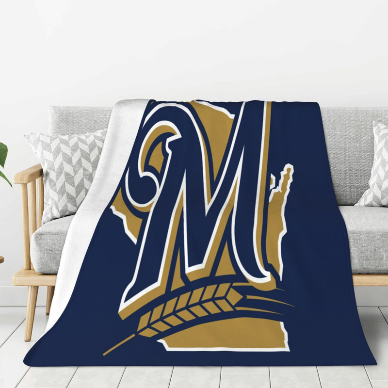 milwaukee-brewers-blanket-sherpa-blanket-for-couch-lightweight-ver-30 milwaukee brewers blanket sherpa blanket for couch lightweight ver 30