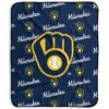 Milwaukee Brewers Blankets - Fleece Blanket for Bed - Soft milwaukee brewers blankets fleece blanket for bed soft ver 17