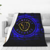 Milwaukee Brewers Blankets - Fleece Blanket for Couch - Cozy (Throw Size) milwaukee brewers blankets fleece blanket for couch cozy throw size ver 27