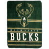 Milwaukee Bucks Blanket - Sherpa Blanket for Sofa - Warm (Queen Size) milwaukee bucks blanket sherpa blanket for sofa warm queen size ver 1