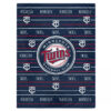 Minnesota Twins Blanket - Fleece Blanket for Bed - Warm (Queen Size) minnesota twins blanket fleece blanket for bed warm queen size ver 35