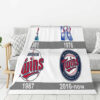Minnesota Twins Blanket - Fleece Blanket for Gift - Warm minnesota twins blanket fleece blanket for gift warm ver 19