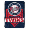 Minnesota Twins Blankets - Fleece Blanket for Bed - Soft (Queen Size) minnesota twins blankets fleece blanket for bed soft queen size ver 43