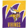 Minnesota Vikings Blankets - Fleece Blanket for Bed - Warm minnesota vikings blankets fleece blanket for bed warm ver 48