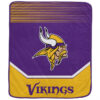 Minnesota Vikings Blankets - Sherpa Blanket for Sofa - Soft (Throw Size) minnesota vikings blankets sherpa blanket for sofa soft throw size ver 43