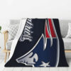 New England Patriots Blanket - Sherpa Blanket for Sofa - Warm new england patriots blanket sherpa blanket for sofa warm ver 44