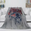 New England Patriots Blankets - Sherpa Blanket for Bed - Soft (Queen Size) new england patriots blankets sherpa blanket for bed soft queen size ver 68