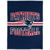 New England Patriots Blankets - Sherpa Blanket for Sofa - Lightweight (Throw Size) new england patriots blankets sherpa blanket for sofa lightweight throw size ver 49