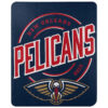 New Orleans Pelicans Blankets - Sherpa Blanket for Sofa - Soft (Throw Size) new orleans pelicans blankets sherpa blanket for sofa soft throw size ver 9