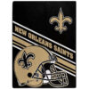 New Orleans Saints Blanket - Fleece Blanket for Bed - Lightweight new orleans saints blanket fleece blanket for bed lightweight ver 41