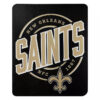New Orleans Saints Blanket - Fleece Blanket for Couch - Soft (Throw Size) new orleans saints blanket fleece blanket for couch soft throw size ver 16