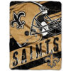 New Orleans Saints Blanket - Sherpa Blanket for Couch - Soft (Throw Size) new orleans saints blanket sherpa blanket for couch soft throw size ver 34