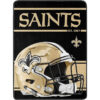 New Orleans Saints Blankets - Fleece Blanket for Bed - Lightweight (Multiple Sizes) new orleans saints blankets fleece blanket for bed lightweight multiple sizes ver 50